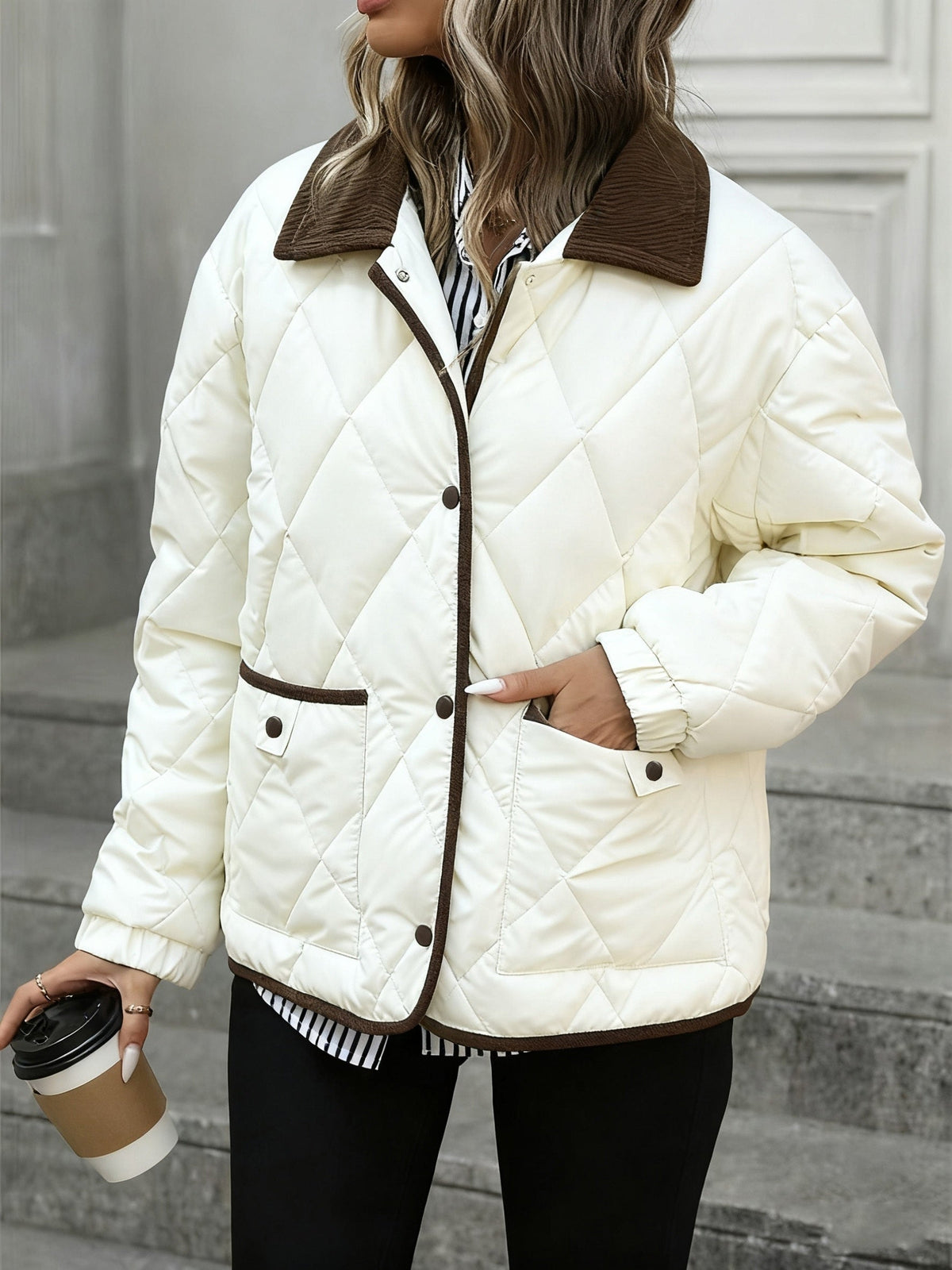 Milky Quilted Jacket