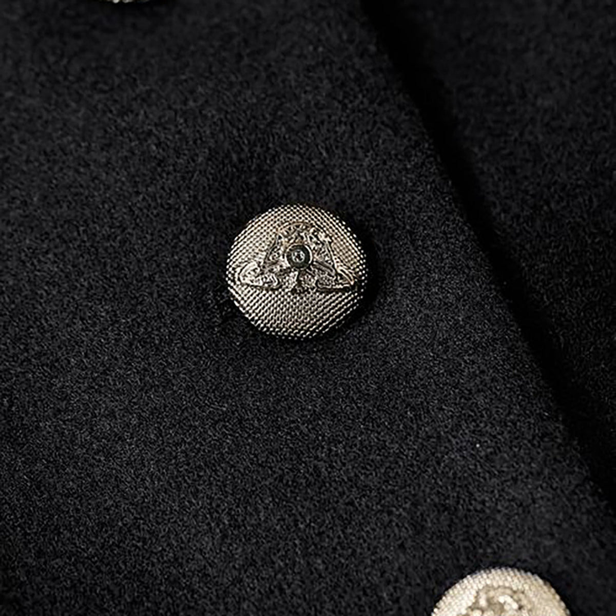 Tailored longline wool coat