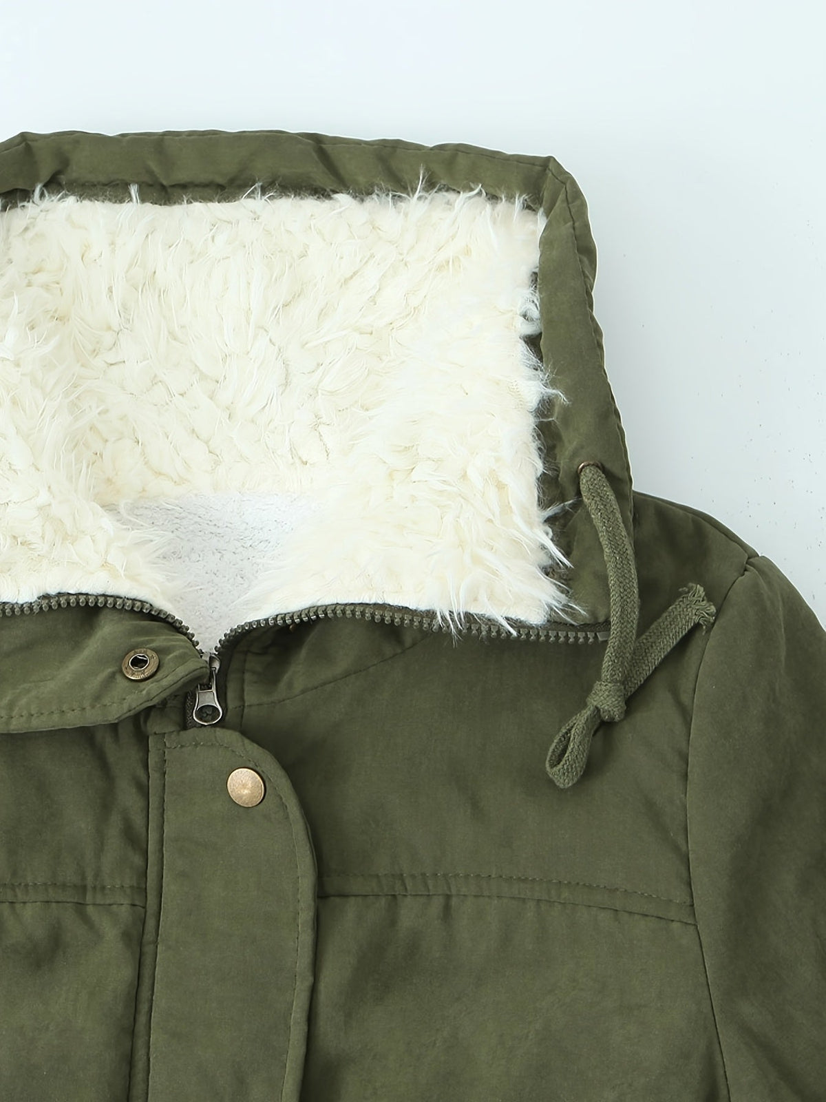 Fern Green Hooded Coat